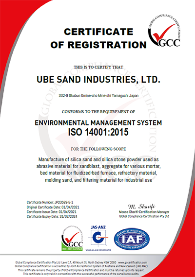 Image: Environmental Management System ISO 14001:2015